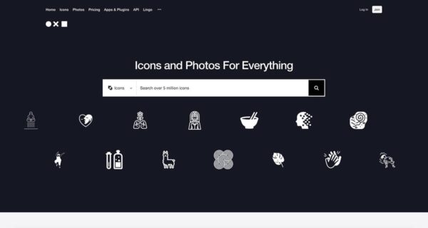Page d'accueil The Noun Project